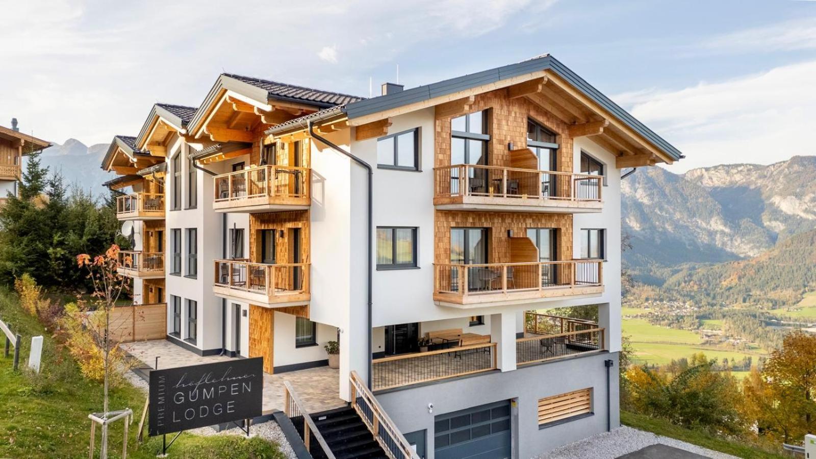 Hoeflehner Premium Gumpen Lodge Haus im Ennstal Exterior photo
